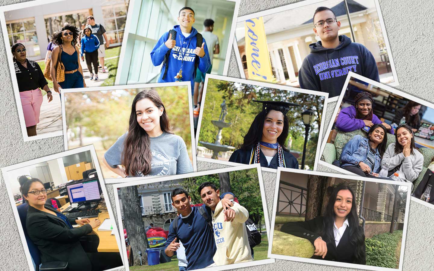 Collage of GCU students